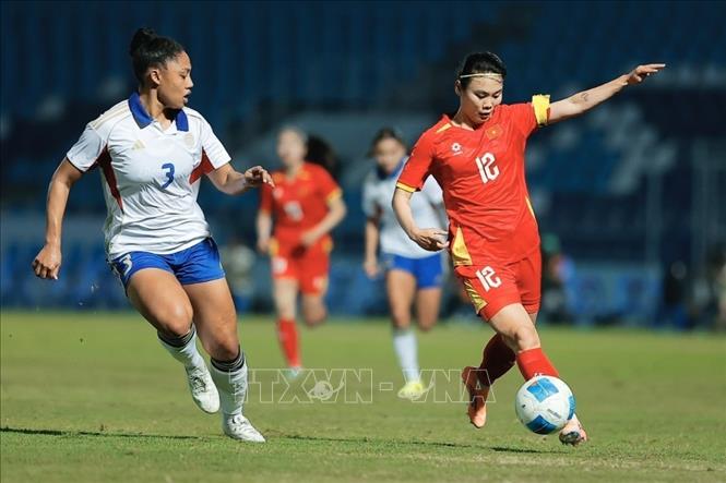 SEA Games 33: Đội tuyển nữ Việt Nam mất ngôi đầu bảng B- Ảnh 1.