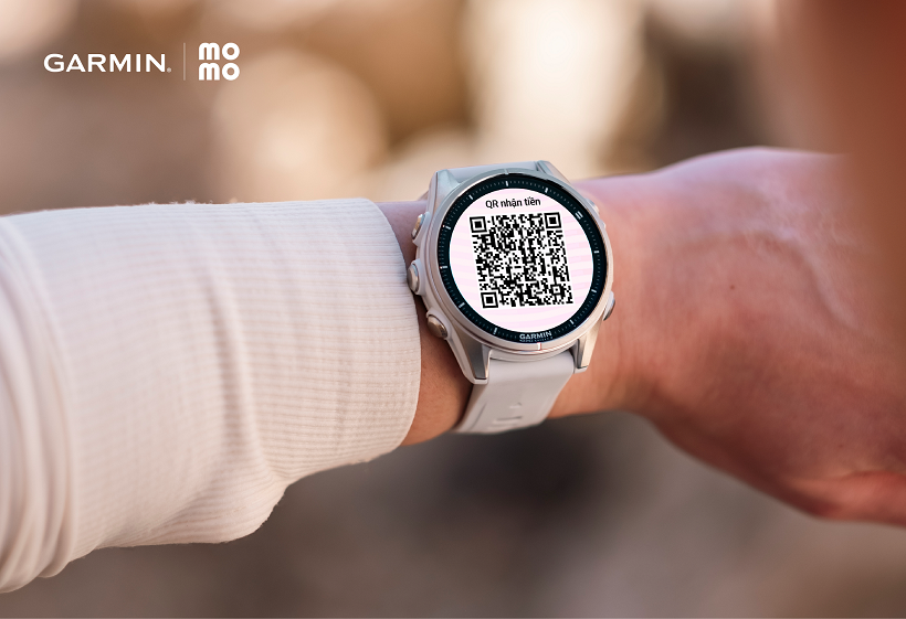 Garmin bắt tay MoMo, mở rộng hệ sinh thái thanh toán số trên thiết bị đeo thông minh Garmin bắt tay MoMo, mở rộng hệ sinh thái thanh toán số trên thiết bị đeo thông minh